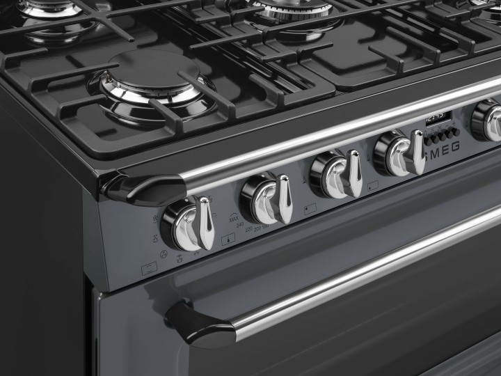 SMEG dujinė viryklė su elektrine orkaite  | 5