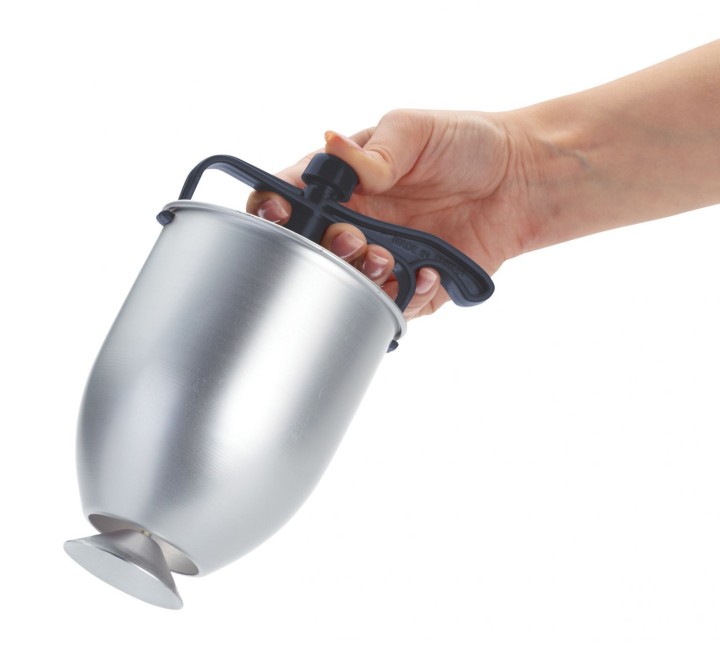 LifetimeBRANDS spurgų tešlos dozatorius Ø 10 cm, 17 cm aukščio | 2