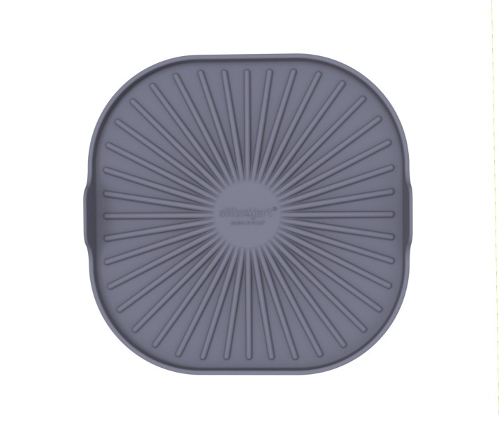 SILIKOMART silikoninis kepimo kilimėlis karšto oro gruzdintuvei "Silfry Mat" 21,5 x 21,5 x 0,65 cm | 1