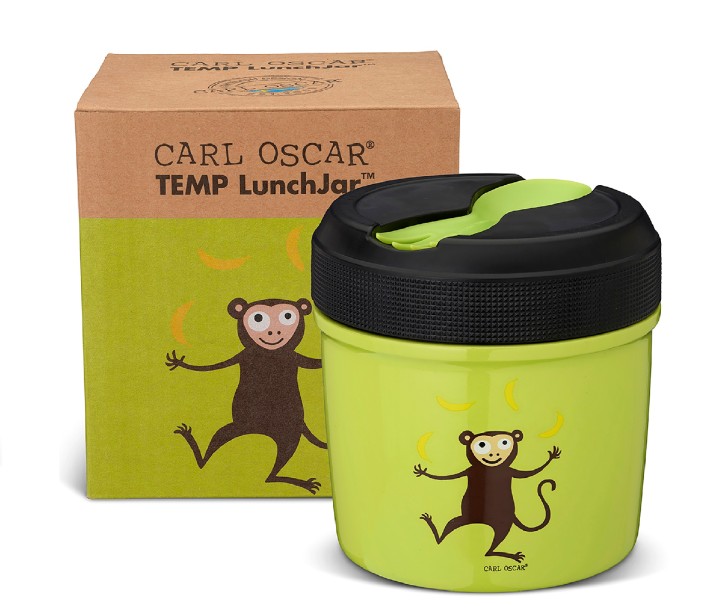 CARL OSCAR  maisto termosas "Lime Monkey" 500 ml | 3