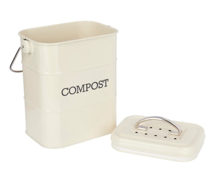 LifetimeBRANDS komposto kibiras "Nostalgia" 3 l | 5
