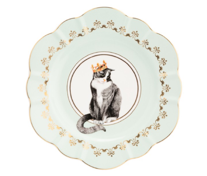 YVONNE ELLEN porcelianinė lėkštė "Cat" Ø 23 cm | 1