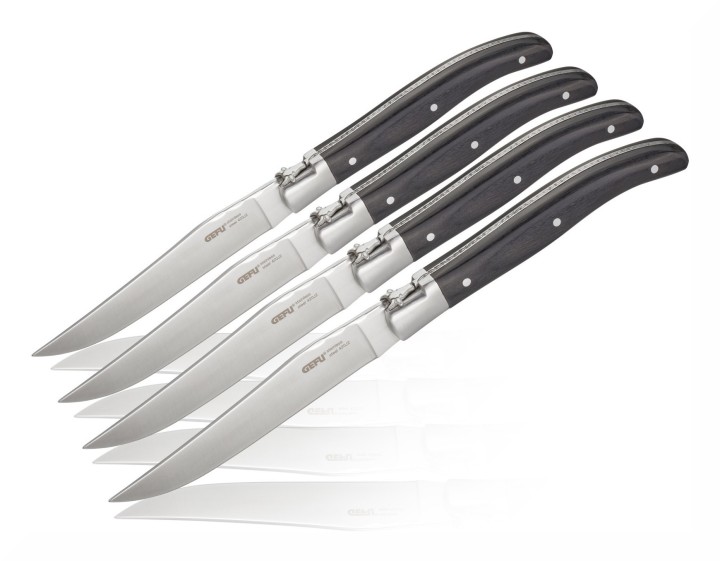 GEFU peilių komplektas kepsniams "Basco", 4 vnt. 24 cm | 2
