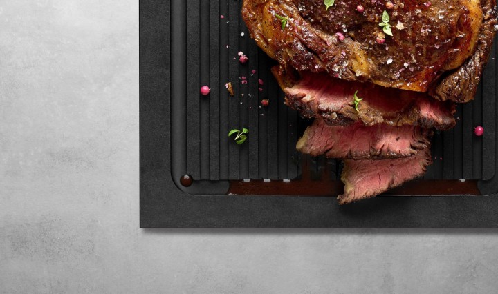 WOLL pjaustymo lentelė su grioveliais "Cut & Serve" 49 x 25 x 0,7 cm | 3