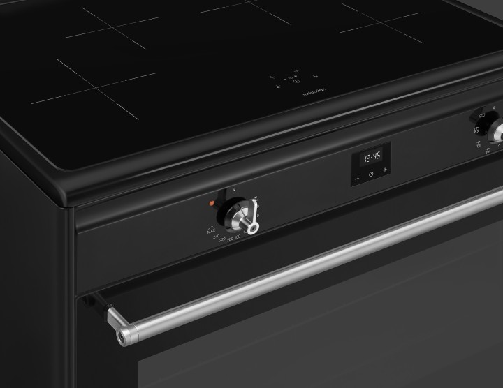 SMEG indukcinė viryklė su elektrine orkaite CX91IMBL | 4
