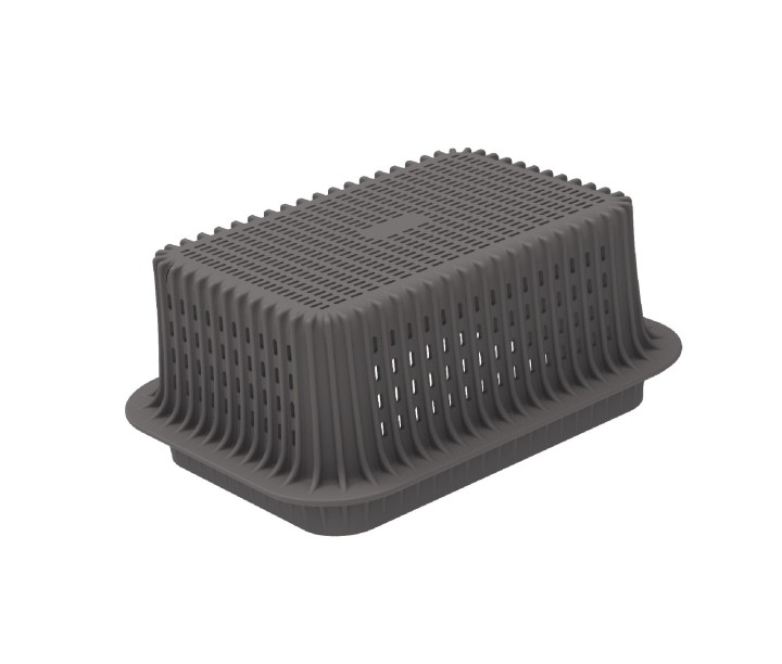 SILIKOMART silikoninė kepimo forma karšto oro gruzdintuvei "Silfry bread" 15 x 10 x 7,5 cm | 4