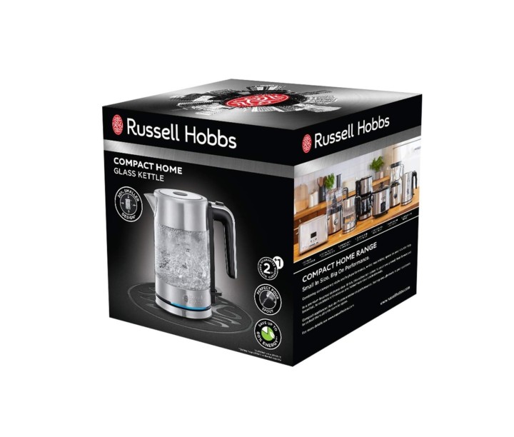 "Russell Hobbs" elektrinis virdulys "Compact Glass", 800 ml, 24191-70  | 7