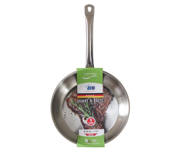 ELO nerūdijančio plieno keptuvė "Profi Therm" Ø 28 cm | 3