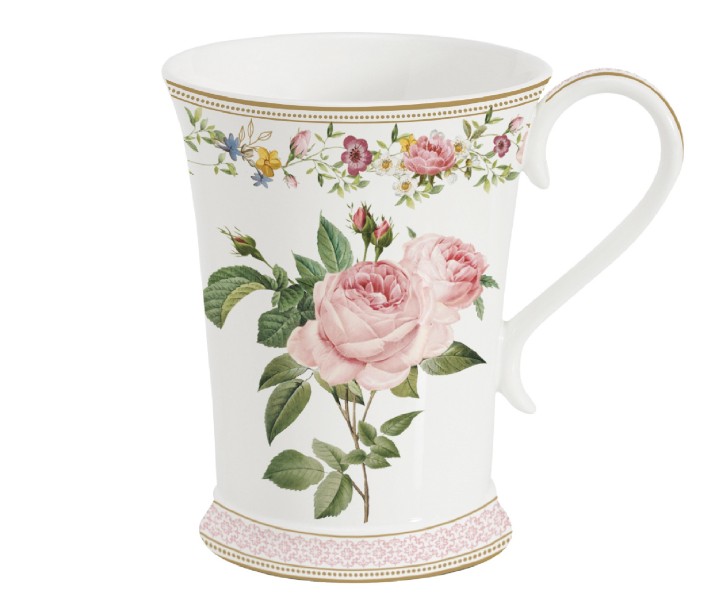 EASY LIFE porcelianinis puodelis dėžutėje "Chant des Roses", 300 ml  | 1