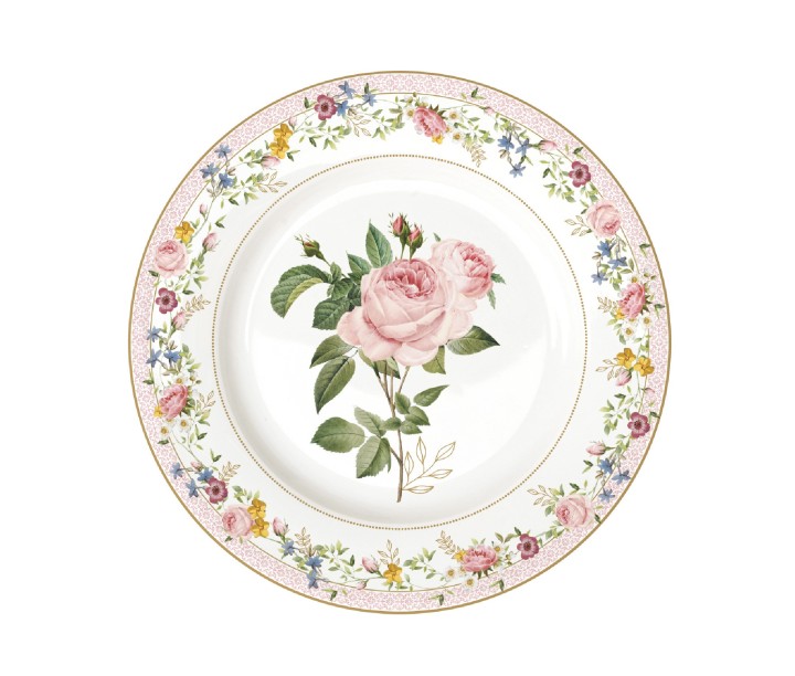 EASY LIFE porcelianinė lėkštė "Chant des Roses"  | 1