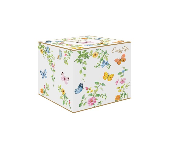 EASY LIFE porcelianinė cukrinė "Dancing butterflies" 250 ml | 2