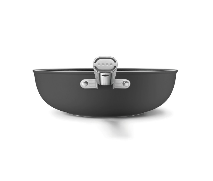 SMEG keptuvė, WOK, juodos spalvos Ø 30 cm | 4